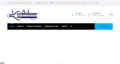 Desktop Screenshot of a-1machineinc.com